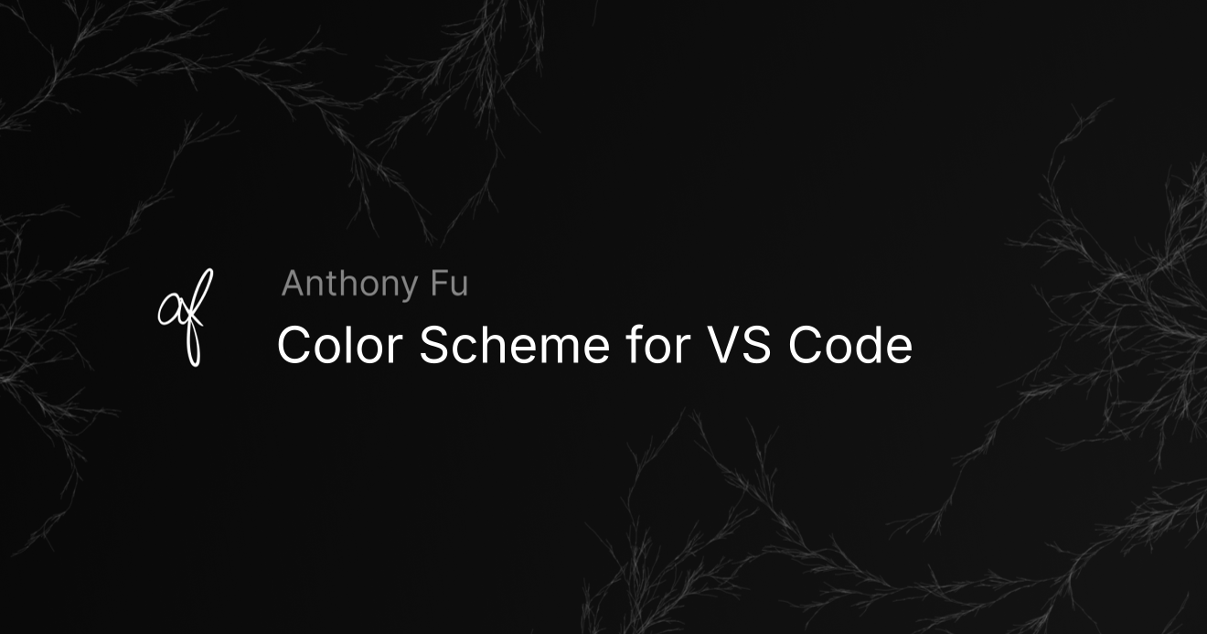 color-scheme-for-vs-code